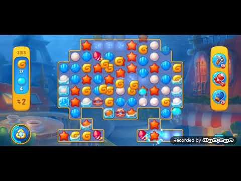 Fishdom Hard level 2313. NOboosters