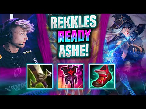 REKKLES IS READY TO PLAY ASHE SUPPORT! - KC Rekkles Plays Ashe Support vs Soraka! | Season 2022