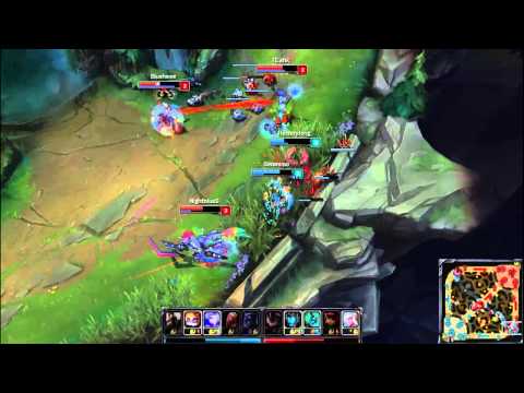 Ashe and Heimerdinger 2 vs 3 Play in NA Challenger