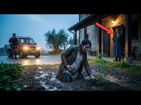 Il marito tornò prima e trovò moglie incinta sotto la pioggia. Gelò vedendo cosa faceva sua madre!