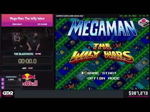 Mega Man: The Wily Wars от The Blacktastic за 31:49 #SGDQ2022 [RU]