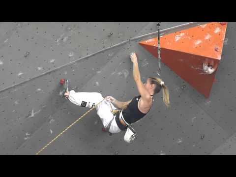 Worldcup climbing Puurs 2011 women's qualification's Vidmar Maja(slo)