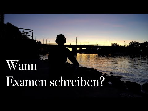 Wann sollte man Examen schreiben? | Jurastudium