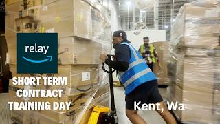 Training Day: Amazon Relay Box Truck 6 Block Contract | Kent, Wa 🚚💨