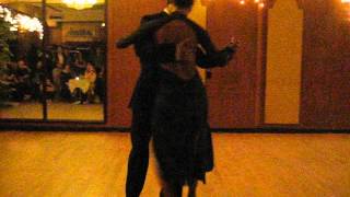Edwin Cardenas & Tanya Gutierrez at La Milonga Rosa