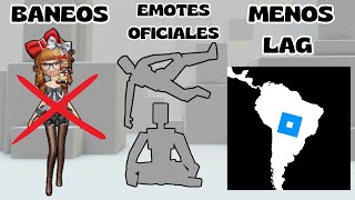 BANEOS MASIVOS EN ROBLOX, EMOTES DE ROBLOX A OFICIALES, Y MÁS