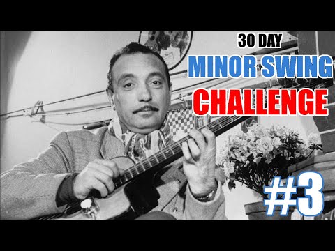 how to use diminished chords on Minor Swing
