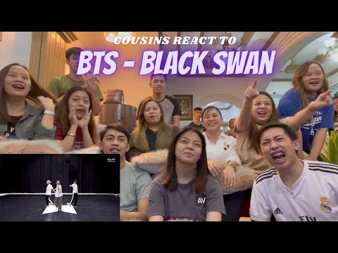 COUSINS REACT TO BTS (방탄소년단) 'Black Swan' Dance Practice