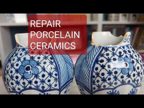HOW TO REPAIR PORCELAIN AND CERAMICS, PART 1