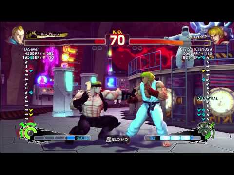 SSF4AE XBL - HASever (AB) vs. LeviStrauss1829 (KE)
