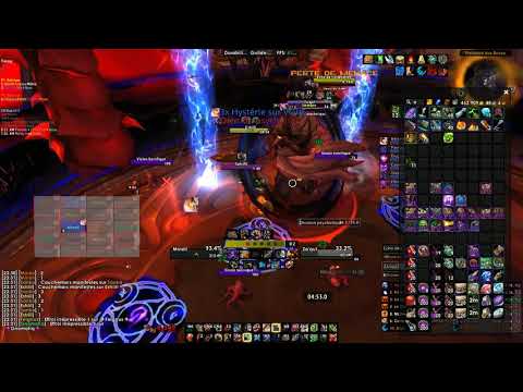 Mythic Za'qul Vs Neterya guild | Feral POV