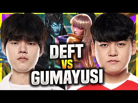 HLE DEFT VS T1 GUMAYUSI! - HLE Deft Plays Kalista ADC vs T1 Gumayusi Kai'sa! | Season 11