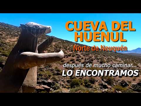 CUEVA DEL HUENUL 🔵 un gran hallazgo en el norte de neuquén.