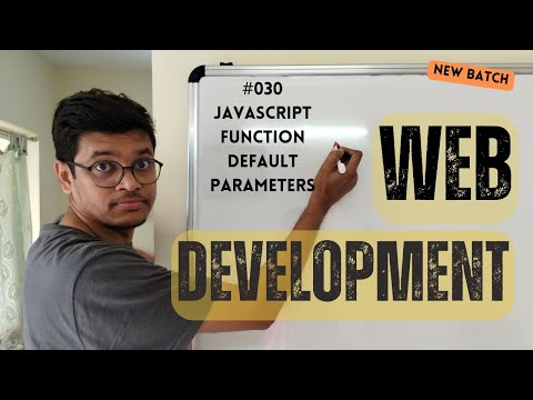 030 Web Development Javascript Function Default Parameters