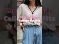 College Outfit Ideas On Meesho Korean Meesho Aesthetic Fashion Shorts