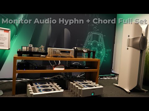 Audio Video Show 2023 Warsaw  -   Monitor Audio Hyphn + Chord Full Set