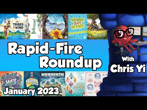Rapid Fire Roundup with Chris - January 2023