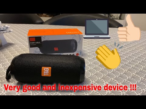T&G portable BT speaker tg 117 from AliExpress