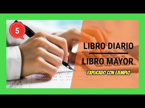 LIBRO DIARIO y LIBRO MAYOR  [Ejemplos] | Curso Contabilidad Básica #2