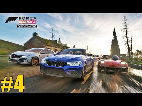 NOVO MAPA DO FORZA HORIZON 4 - Fortune Island #4 - Esse Carro é Muito Ruim - GamePlay