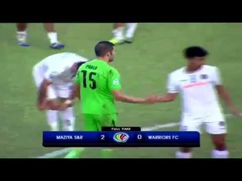 Pablo Rodríguez Aracil goal. Maziya 2-0 Warriors AFC Cup