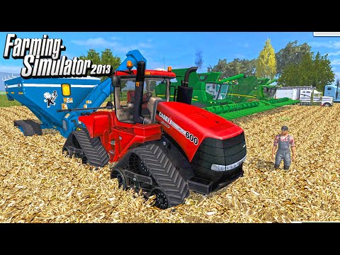 FARMING SIMULATOR 2013 THROWBACK! SPRING PLANTING & CORN HARVEST!
