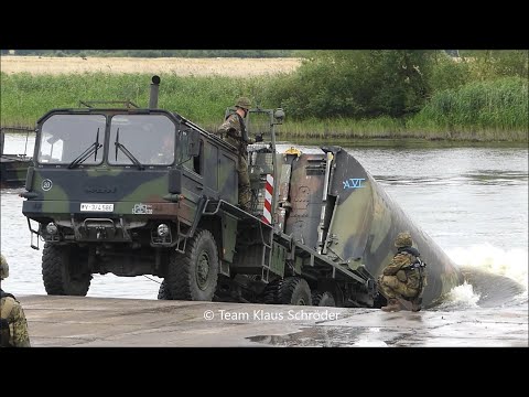 Havelbiwak 2023- Bau einer Faltschwimmbrücke