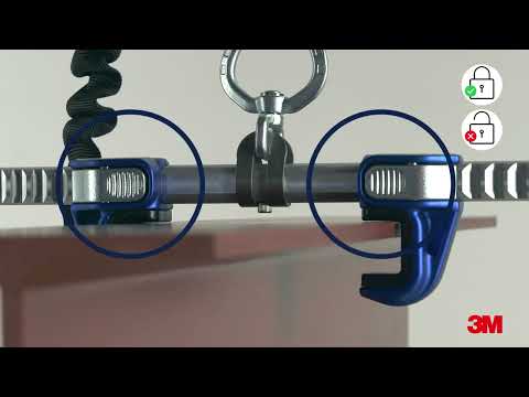 3M Fall Protection EMEA DBI-SALA Sliding Beam Anchor Attaching the anchor to the beam Video
