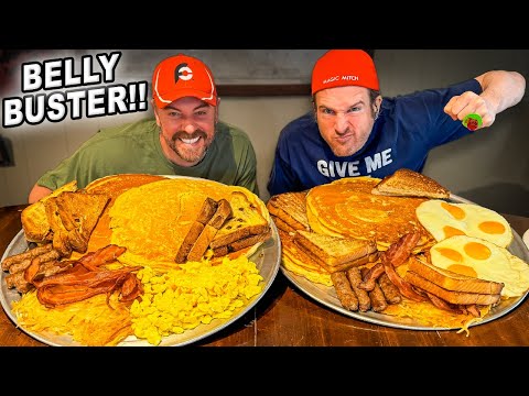 Over 50 People Have Failed Bear Track Inn's "Belly Buster" Breakfast Challenge on Drummond Island!!