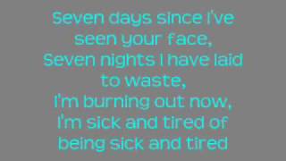 Candle (Sick And Tired)-The White Tie Affair [Lyrics On Screen]