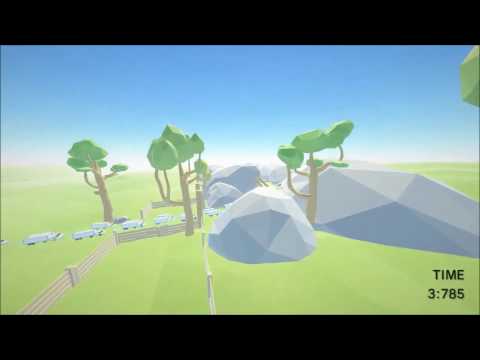 Clustertruck - Level 2-2 No Abilities Speedrun in 9.303s (Former World Record)