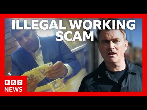 Undercover: Solicitor offers to help 'mini-mart owner' dodge fine for illegal worker | BBC News