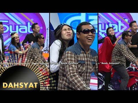 Trio Srikandi gak mau naik motor bareng 'Boy' alay [Dahsyat] [6 Jan 2016]