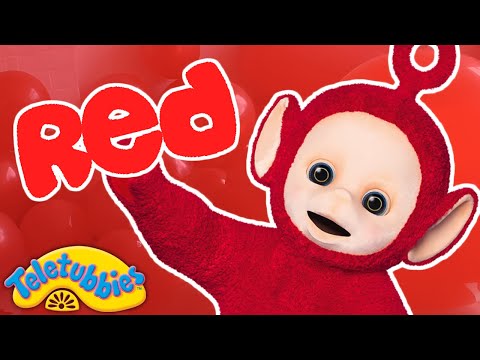 Let's Learn Colours: RED ❤️ | Toddler Learning | Grow With The Teletubbies