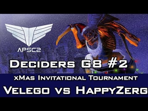 xMas Invitational Tournament - APSC2 - Velego vs HappyZerg - Game 2
