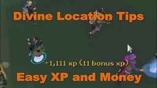 Divine Location Tips - Divine Box Trap, Fast and Easy XP and Money Making!