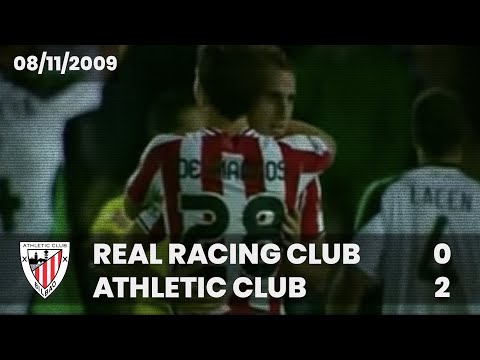 ⚽️ [Liga 09/10] J10 I Real Racing Club 0 - Athletic Club 2 I LABURPENA