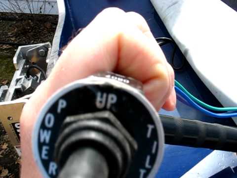 CMC power tilt/trim