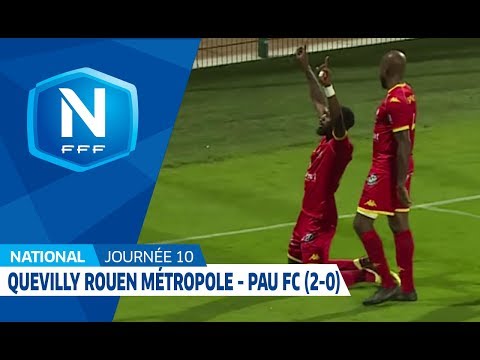 J10 : Quevilly Rouen Métropole - Pau FC (2-0), le résumé I National FFF 2018-2019