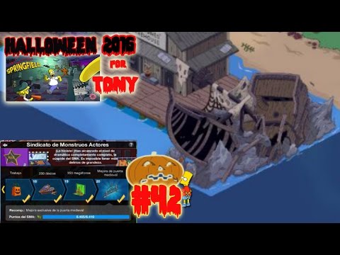Los Simpson Springfield "Halloween'16: Cap. 42 - El Naufragio y el S.M.A. (Nv 20)" por Tony