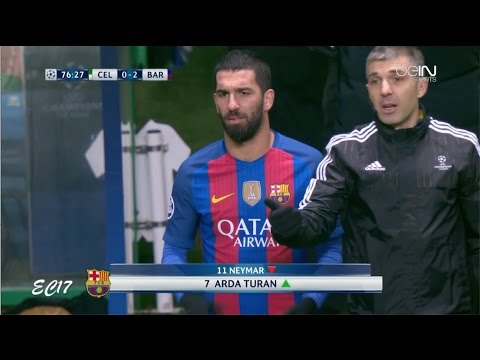 Arda Turan vs Celtic (Away) (23/11/2016) 720p HD by EC17