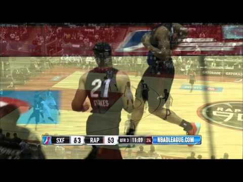 Highlights: Sioux Falls Skyforce roll over Raptors 905 again, 104-88 - 01/02/16