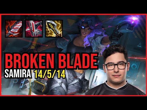 BROKEN BLADE - SAMIRA vs. KAI'SA ADC | EUW MASTER | PATCH 10.25