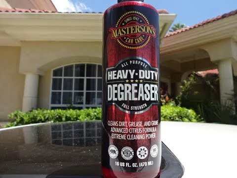 Masterson's Car Care Heavy Duty Degreaser Dirty Engine Cleaning on a 1991 Honda Prelude Si