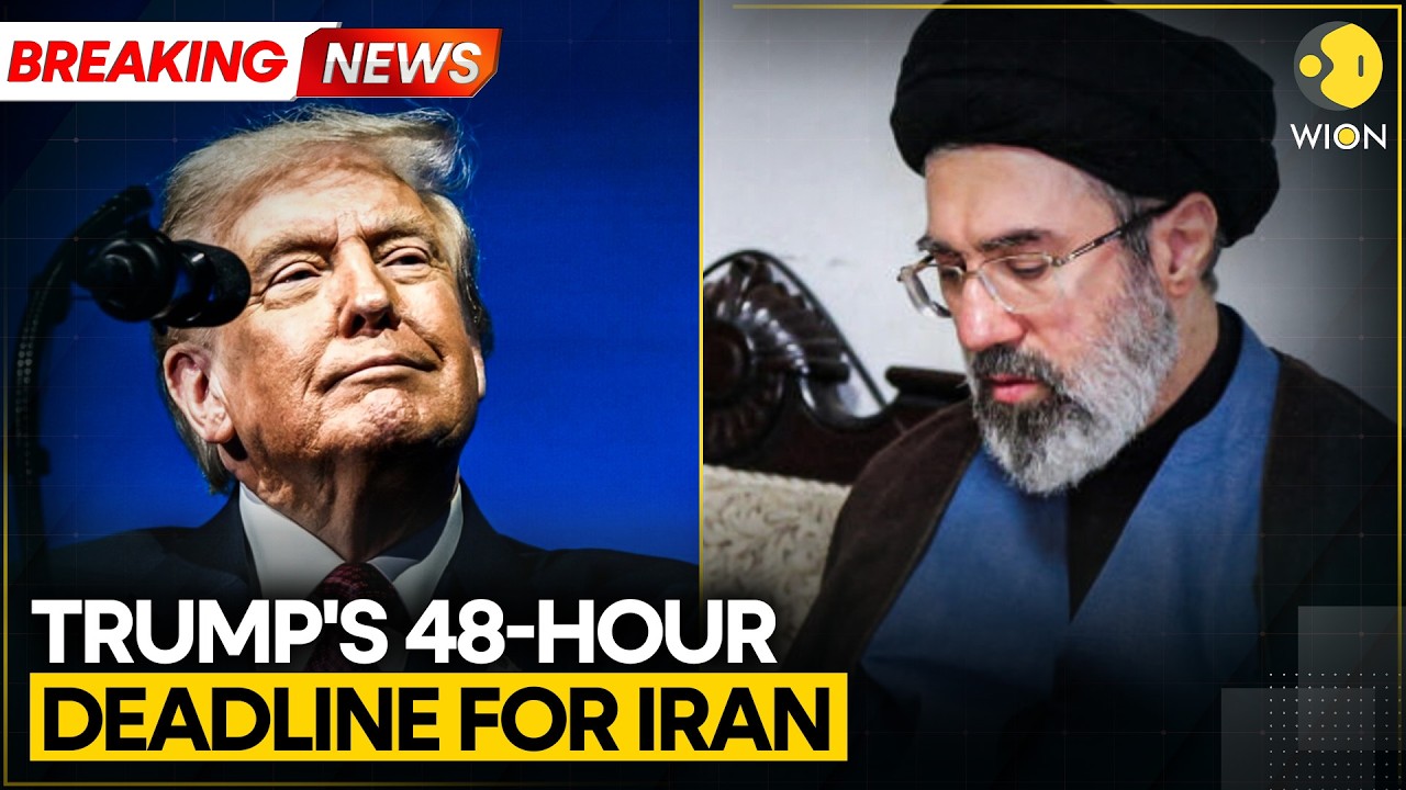 US-Iran War: Trump Threatens to 'Hit & Obliterate' Iran's Power Plants | WION BREAKING