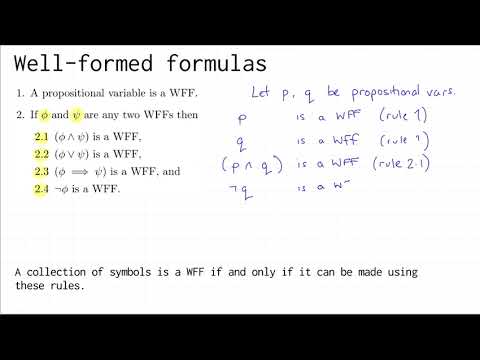 1.2 well-formed formulas