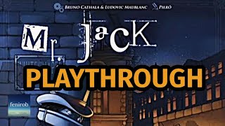 Mr. Jack Board Game | Playthrough
