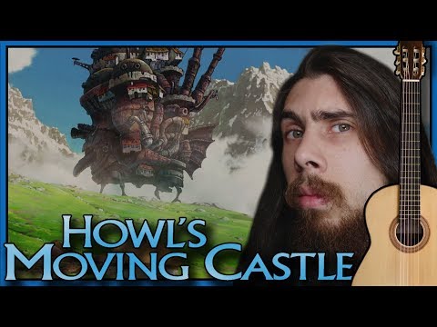 Howl's Moving Castle - main theme classical guitar