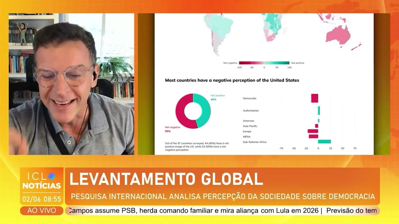 Eduardo Moreira: China ultrapassa EUA em estudo sobre percepção mundial de grandes potências