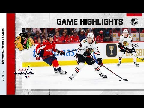 Chicago Blackhawks vs Washington Capitals | December 2, 2021 | Game Highlights | NHL Regular Season